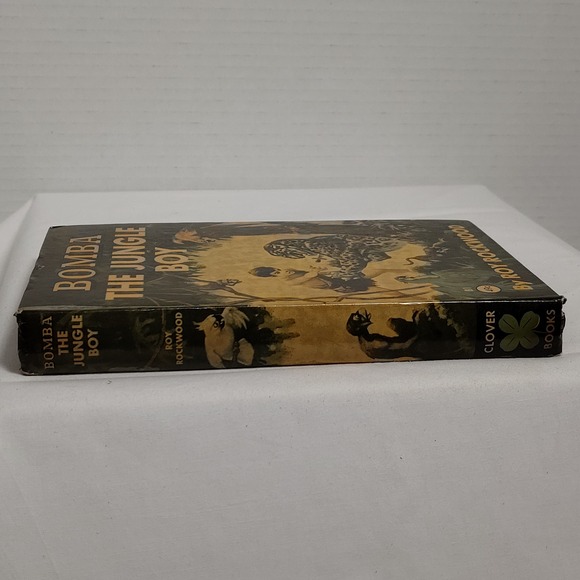 Bomba the‎ Jungle Boy Book Roy Rockwood Clover Books Vintage Adventure - Picture 3 of 12